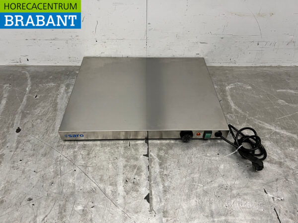 Saro Kochplatte aus Edelstahl 230V Catering