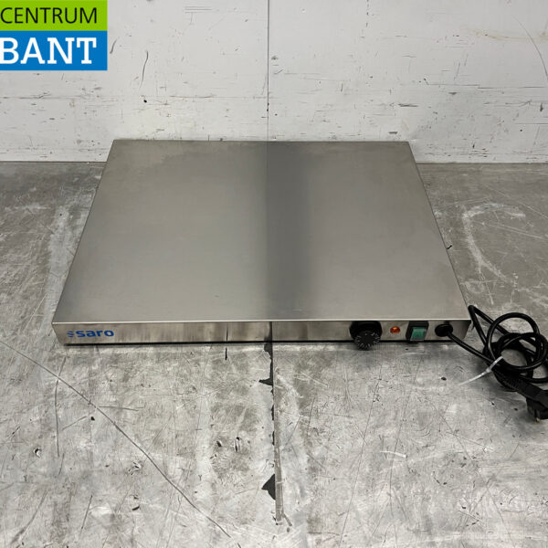 Saro Kochplatte aus Edelstahl 230V Catering