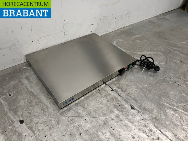 Saro Kochplatte aus Edelstahl 230V Catering – Bild 3