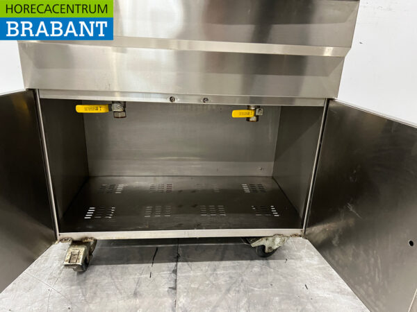 Edelstahl-Doppelfritteuse 2 x 16 Liter 2 x 400V Mobiles Catering – Bild 5