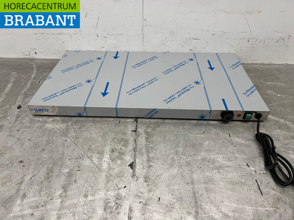 Saro Kochplatte aus Edelstahl 230V Catering