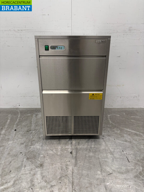 Saro EB 40 Eiswürfelmaschine aus Edelstahl Eiswürfelmaschine 40 kg pro Tag 230V Horeca