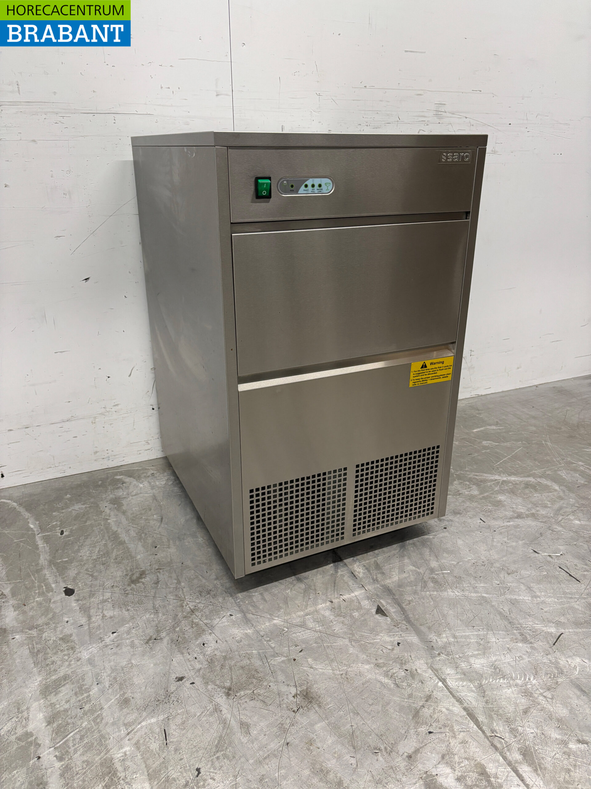 Saro EB 40 Eiswürfelmaschine aus Edelstahl Eiswürfelmaschine 40 kg pro Tag 230V Horeca – Bild 2