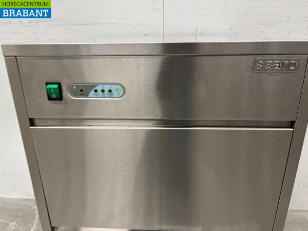 Saro EB 40 Eiswürfelmaschine aus Edelstahl Eiswürfelmaschine 40 kg pro Tag 230V Horeca – Bild 5