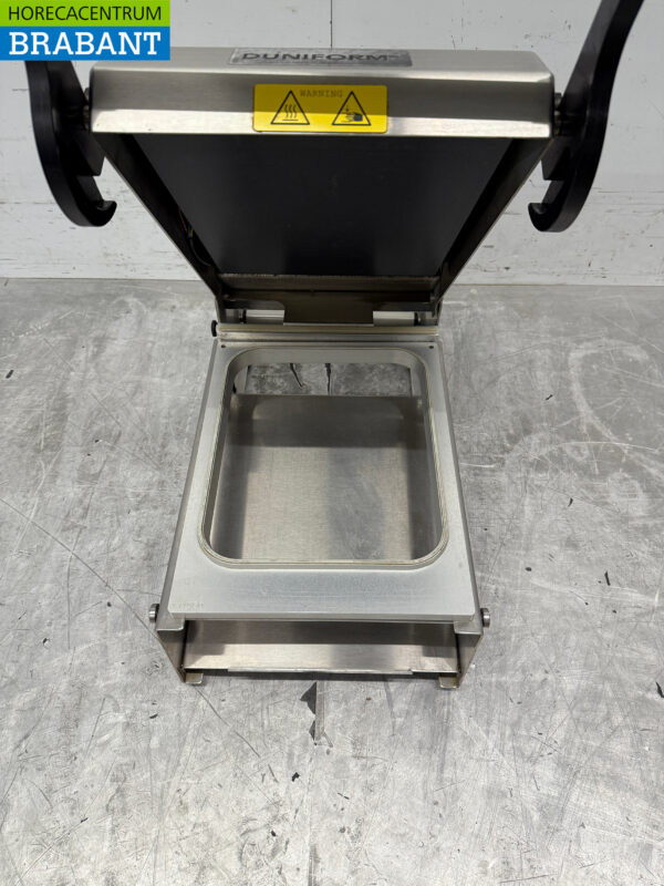 Edelstahl Duniform Versiegelungsmaschine mit Form 1/2 GN 230V Horeca – Bild 4