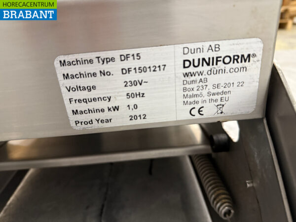 Edelstahl Duniform Versiegelungsmaschine mit Form 1/2 GN 230V Horeca – Bild 6