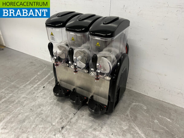 Edelstahl Saro Slush Maschine Granita Maschine 3 x 12 Liter 230V Horeca – Bild 2