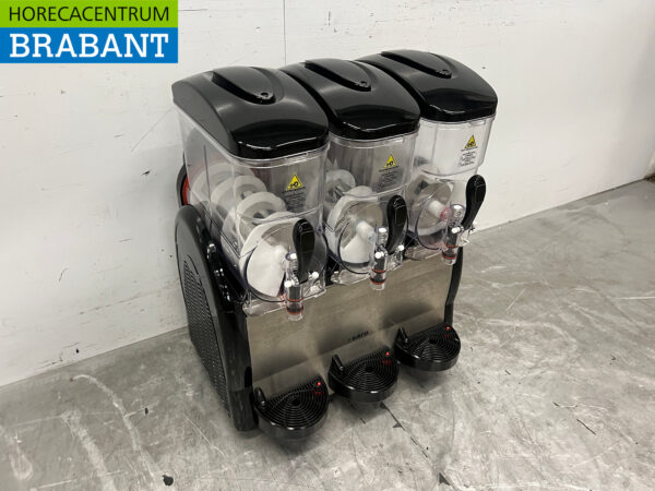 Edelstahl Saro Slush Maschine Granita Maschine 3 x 12 Liter 230V Horeca – Bild 3