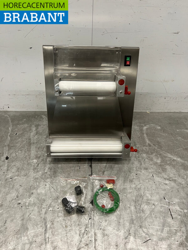 Saro Teigausrollmaschine aus Edelstahl Doppelrollen 40 cm 230V Catering