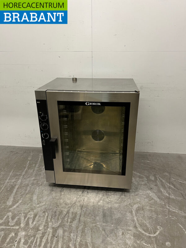 Giorik Heißluftofen aus Edelstahl 10 x 1/1 GN oder 60/40 cm 400V Horeca
