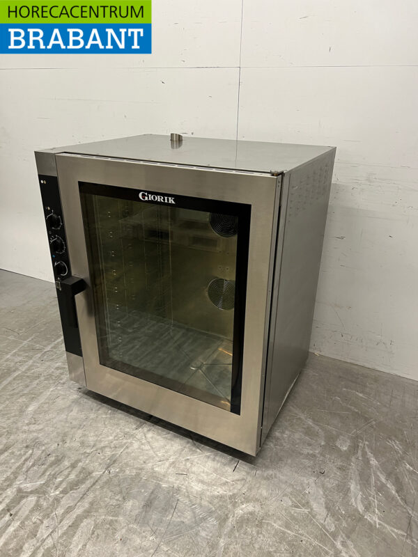 Giorik Heißluftofen aus Edelstahl 10 x 1/1 GN oder 60/40 cm 400V Horeca – Bild 2