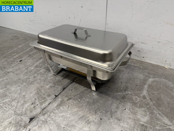 Zorro Chafing dish aus Edelstahl 1/2 & 2x 1/4 GN Catering – Bild 2