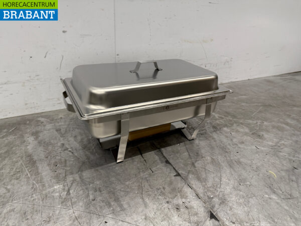 Zorro Chafing dish aus Edelstahl 1/2 & 2x 1/4 GN Catering – Bild 3