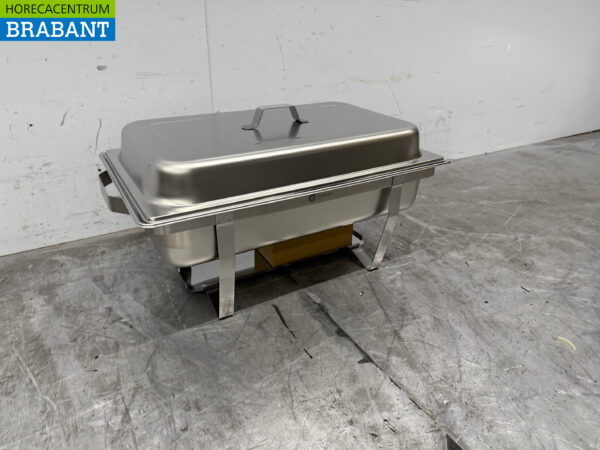 Zorro Chafing dish aus Edelstahl 1/2 & 2x 1/4 GN Catering – Bild 3