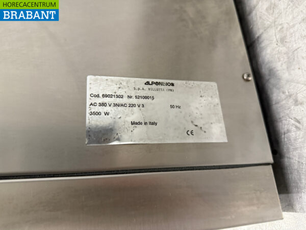 Edelstahl Alpeninox Geschirrspüler 400V Horeca – Bild 6