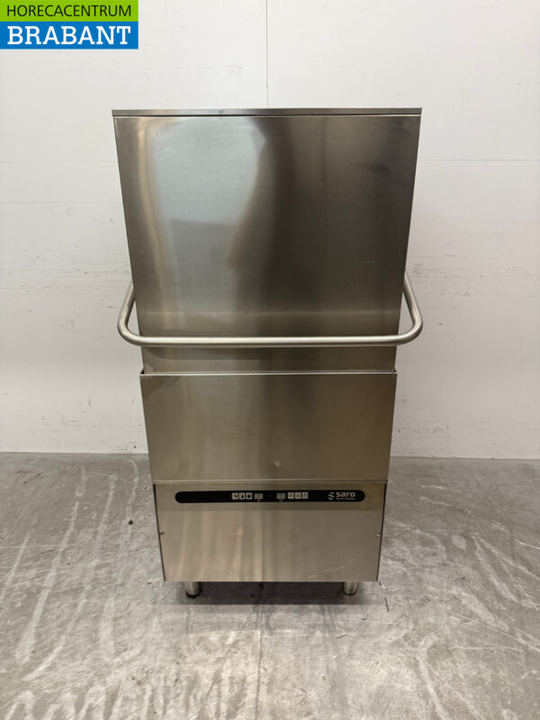 Saro Sliding Geschirrspüler aus Edelstahl mit Ablaufpumpe 400V Horeca