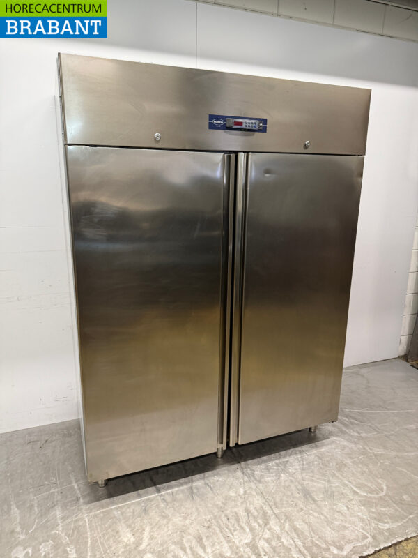 Doppeltüriger Gefrierschrank aus Edelstahl 1200 Liter 230V Horeca – Bild 3