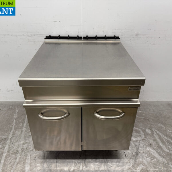 Edelstahl Alpeninox Arbeitsplatte 80 x 90 x 84,5 cm Catering