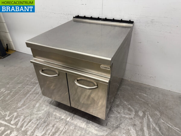 Edelstahl Alpeninox Arbeitsplatte 80 x 90 x 84,5 cm Catering – Bild 2