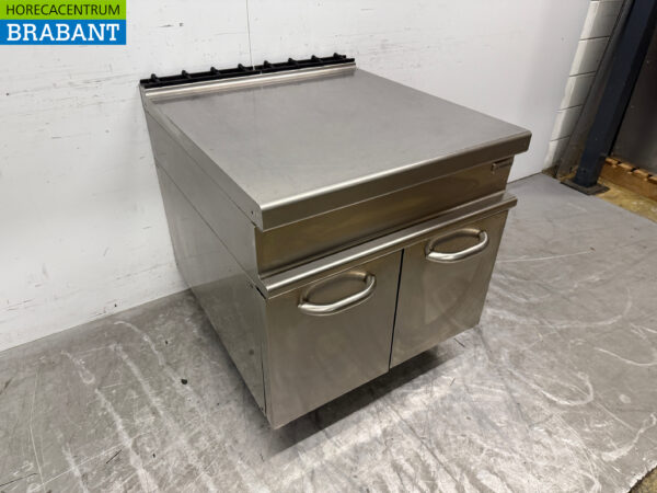 Edelstahl Alpeninox Arbeitsplatte 80 x 90 x 84,5 cm Catering – Bild 3