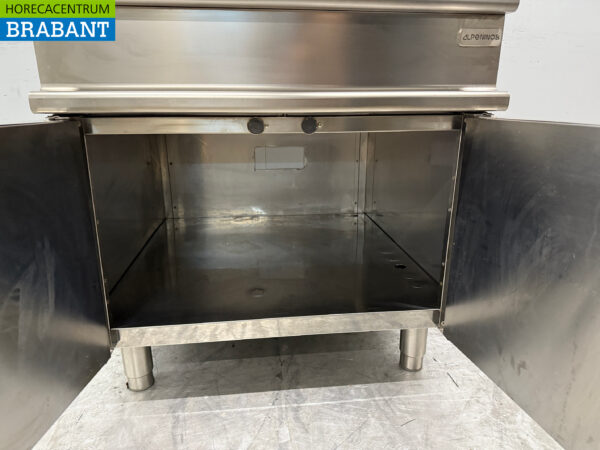Edelstahl Alpeninox Arbeitsplatte 80 x 90 x 84,5 cm Catering – Bild 4