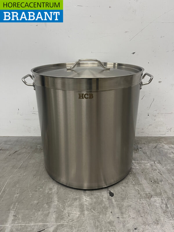 Edelstahl Suppentopf Kochtopf Induktion 45 x 45 cm 71 Liter Catering
