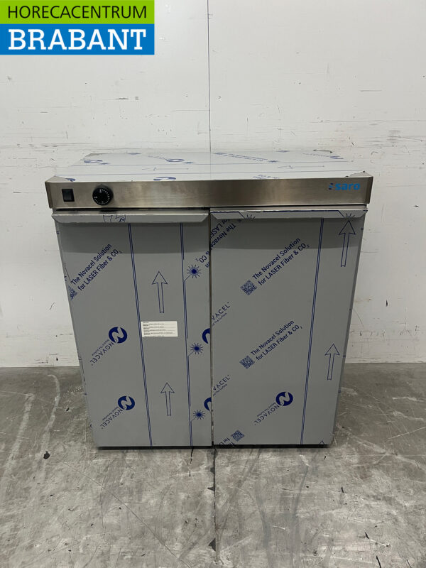 Saro Tellerwärmer aus Edelstahl 120 Teller bis zu 30 cm 230V Horeca
