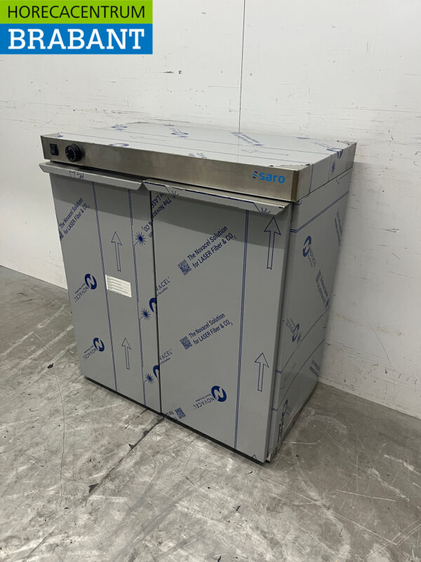 Saro Tellerwärmer aus Edelstahl 120 Teller bis zu 30 cm 230V Horeca – Bild 2