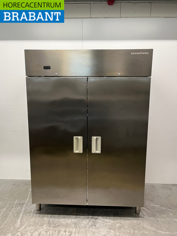 Edelstahl Gram Snowflake Doppeltüriger Kühlschrank 1230 Liter 230V Horeca