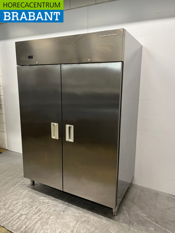 Edelstahl Gram Snowflake Doppeltüriger Kühlschrank 1230 Liter 230V Horeca – Bild 2
