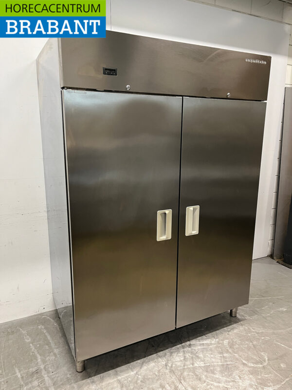 Edelstahl Gram Snowflake Doppeltüriger Kühlschrank 1230 Liter 230V Horeca – Bild 3