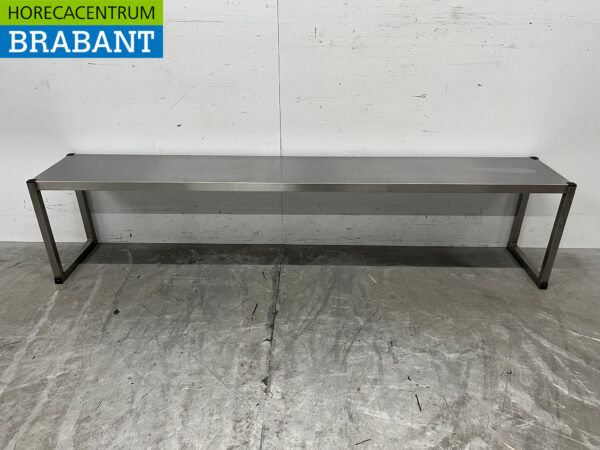 Edelstahl Etagere Brücke 179 x 30 x 40 cm Horeca