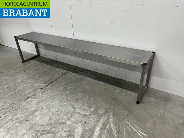 Edelstahl Etagere Brücke 179 x 30 x 40 cm Horeca – Bild 2