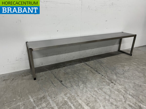 Edelstahl Etagere Brücke 179 x 30 x 40 cm Horeca – Bild 3