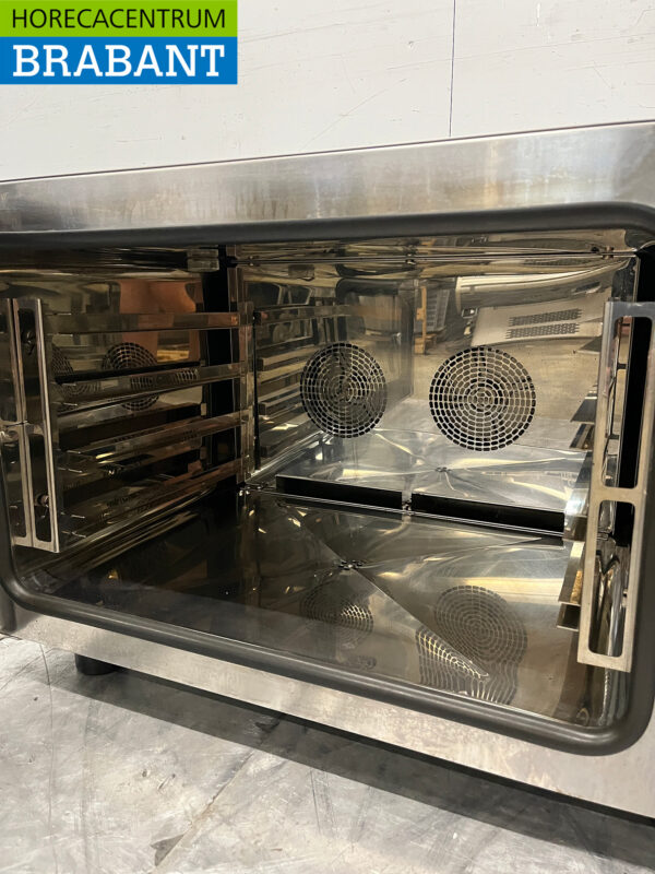 Edelstahl Diamond Umluftofen 4 x 1/1 GN 230V Horeca – Bild 6
