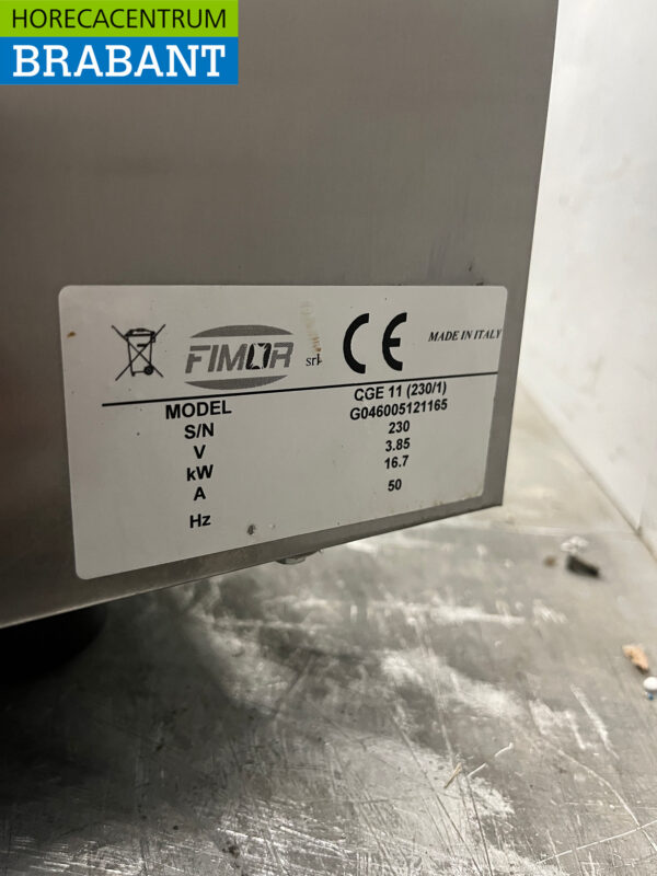 Edelstahl Diamond Umluftofen 4 x 1/1 GN 230V Horeca – Bild 7