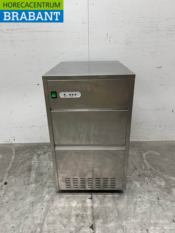 Edelstahl Arktic Eiswürfelmaschine 26 kg pro Tag 7 kg Bunker 230V Horeca