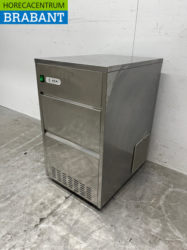 Edelstahl Arktic Eiswürfelmaschine 26 kg pro Tag 7 kg Bunker 230V Horeca – Bild 2