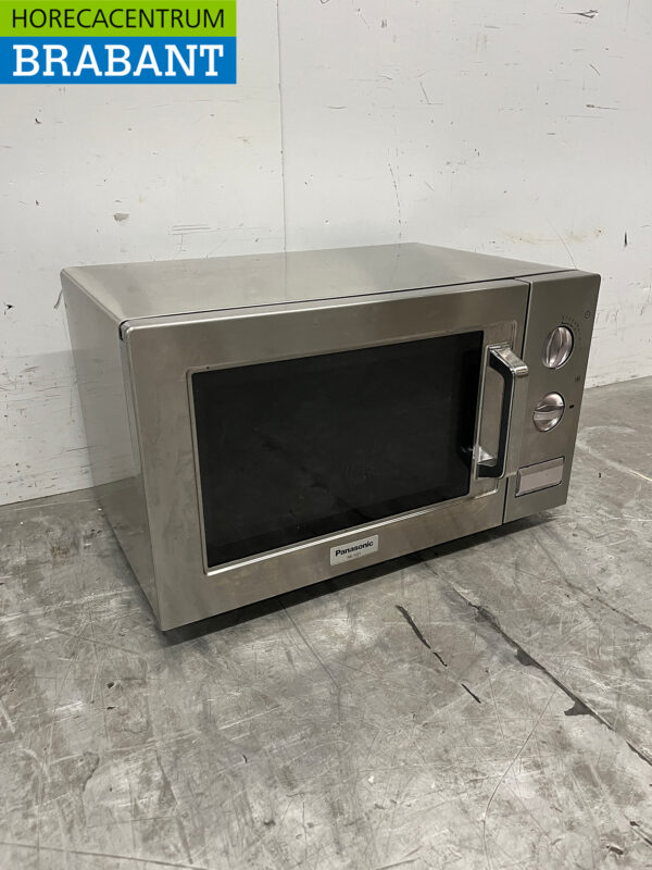Edelstahl Panasonic Mikrowelle 1000 Watt 22 Liter 230V Catering – Bild 3