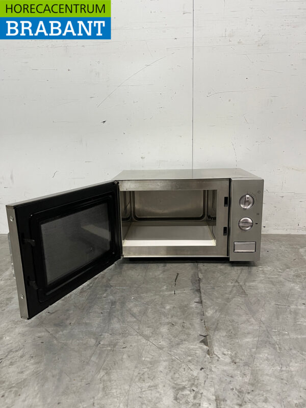 Edelstahl Panasonic Mikrowelle 1000 Watt 22 Liter 230V Catering – Bild 4