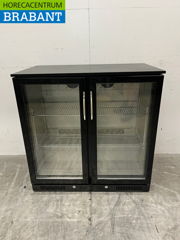 Bar-Kühlschrank Backbar Kühlung 2 Flügeltüren 89,5 cm 230V Horeca