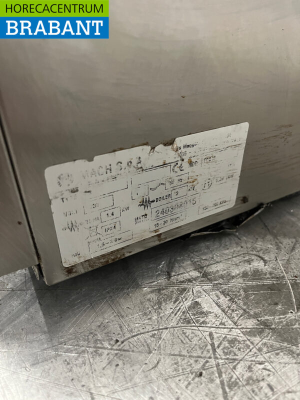 Edelstahl Mach Gläserspüler mit Ablaufpumpe 230V Horeca – Bild 7