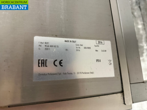 Zanussi Geschirrspüler aus Edelstahl mit Ständer 230V Horeca – Bild 6