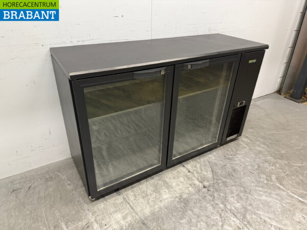 Gamko Bar-Kühlschrank 2 Glas-Falttüren 143 cm 230V Horeca – Bild 3