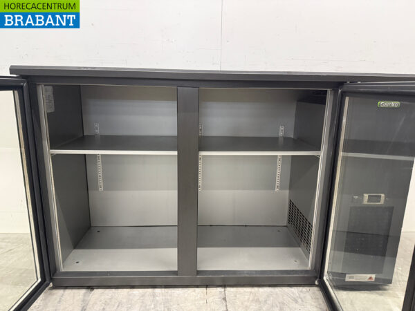 Gamko Bar-Kühlschrank 2 Glas-Falttüren 143 cm 230V Horeca – Bild 4