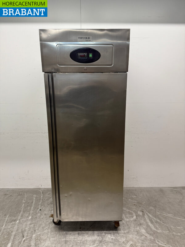Tefcold Eintüriger Kühlschrank aus Edelstahl 520 Liter 230V Horeca