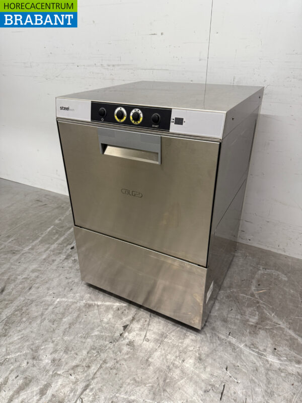 Edelstahl Colged Geschirrspüler mit Ablaufpumpe 400V Horeca – Bild 2