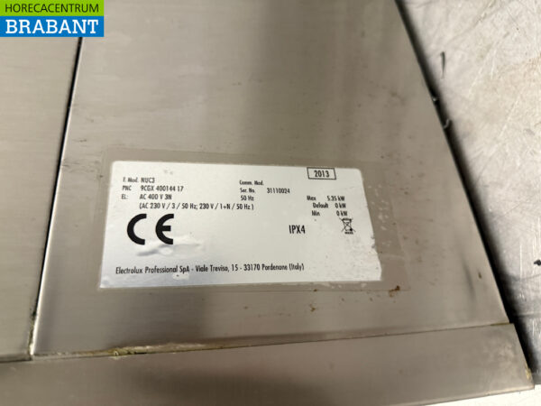 Zanussi Geschirrspüler aus Edelstahl 400V Catering – Bild 6