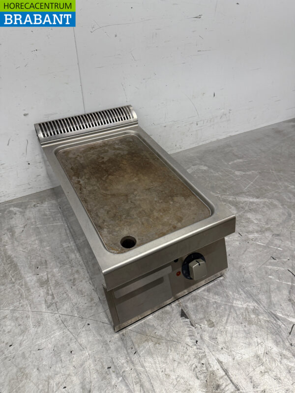 Zanussi Glatte Grillplatte aus Edelstahl 400V Horeca – Bild 3