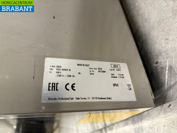 Zanussi Geschirrspüler aus Edelstahl mit Ablaufpumpe 230V Horeca – Bild 6